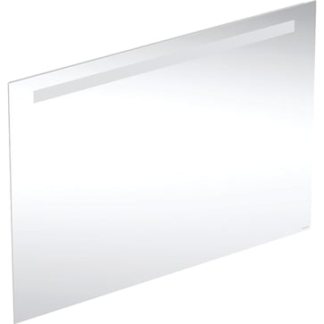 Geberit Option Basic Square spejl med lys 100 x 70 cm, aluminium