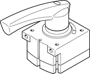 Festo Håndgliderventil VHER-H-B43E-B-G12