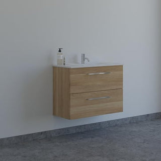 Dansani Mido mini møbelpakke 81 cm 2 sk, vask, varm eg