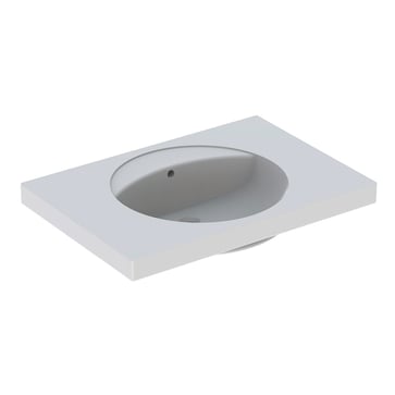 Geberit Preciosa håndvask 800x550x200mm t/bolte hvid porcelæn KeraTect 635109630