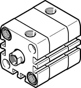 Festo Kompaktcylinder ADN-40-15-I-PPS-A