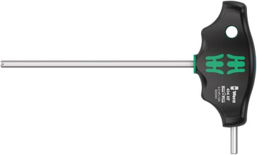 Wera 454 HF tværgrebs-sekskantsskruetrækker Hex-Plus med holdefunktion 5 x 150 mm