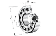 Leje FAG 2219-K-M-C3