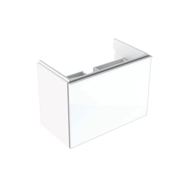 Geberit Acanto vaskeskab 740x535x416mm 1skuffe hvid spånplade lak