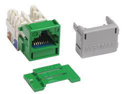 Modular jack Kat6A MGS600 grøn