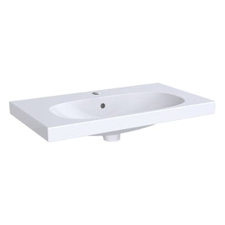 Geberit Acanto håndvask 750x168x422mm t/møbel/bolt hvid porcelæn KeraTect