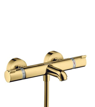 hansgrohe Ecostat Comfort kar/brusetermostat poleret guld-optik