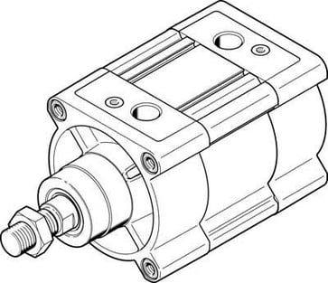 Festo Normcylinder DSBC-100-200-PPVA-N3