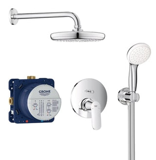 GROHE Eurosmart Cosmopolitan sampak til indbyg., rund, krom