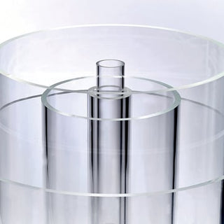 Plexiglas XT rør, klar 0A070 (2000x150/144mm)