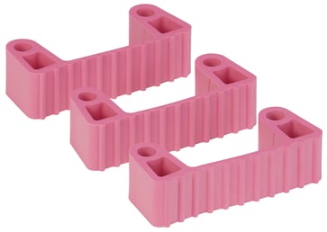 Vikan 3 Reserve gummibånd til 1011x & 1013x pink