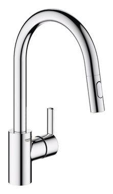 GROHE Feel køkkenarmatur C-tud bruser dual krom