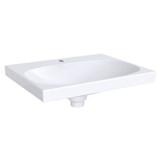 Geberit Acanto håndvask 600x200x482mm t/møbel/bolt hvid porcelæn KeraTect
