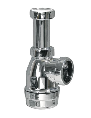 Purus pungvandlås 32 mm x 114"" med teleskoprør forkromet PP