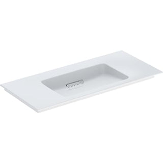 Geberit ONE håndvask 105 x 48 cm u/hanehul, hvid/KeraTect, blank hvid