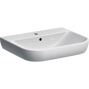 Geberit Smyle håndvask 600x165x480mm t/møbel/bolt hvid porcelæn KeraTect 500.228.01.8