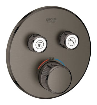 GROHE Grohtherm SmartControl termostat udv. del, rund 2SC, grafit