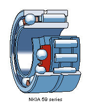 Nåleleje SKF nkia 5902