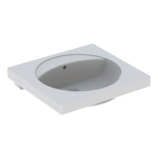 Geberit Preciosa håndvask 600x550x200mm t/bolte hvid porcelæn 635108600