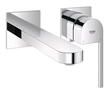 GROHE Plus 2-huls håndvaskarmatur str. L, krom