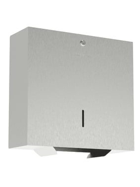 Pressalit Public Premium toiletpapirholder t/1 stor rulle toiletpapir børstet stål