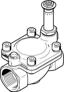 Festo Magnetventil VZWM-L-M22C-G1-F5-R1