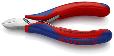 Knipex skævbider elektronik 115 mm, 77 12 115