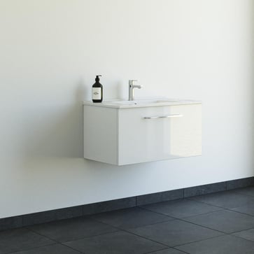Dansani Mido møbelpakke 81 cm 1 sk, vask, hvid højglans