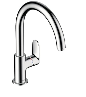 hansgrohe Vernis Blend M35 1-grebs køkkenarmatur 210, 1jet, krom