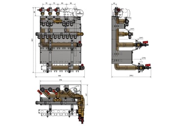 METRO THERM fordelerunit Slimline