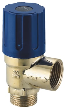 Sikkerhedsventil Frese 2,5 bar 3/4 muffe/nippel