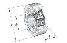 Leje FAG 3305-BD-XL-2Z-TVH