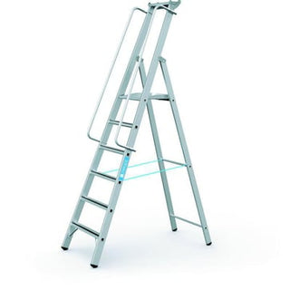 Trappestige aluminium 6 trin 1,55 m