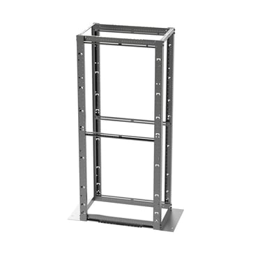 19"" 4 punkts gulvstativ 45U 591x914x2134mm for clipsmøtrik