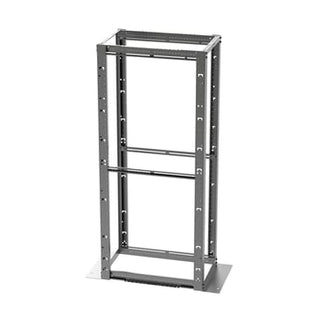 19"" 4 punkts gulvstativ 45U 591x914x2134mm for clipsmøtrik