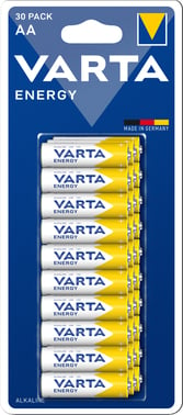 Varta Batteri Energy AA 30 stk