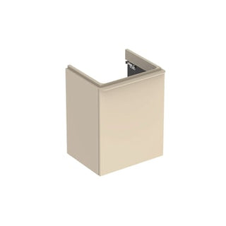 Geberit Smyle vaskeskab th 492x617x406mm 1låge sand-grå spånplade lak