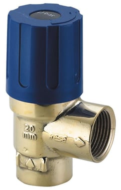 Sikkerhedsventil Frese 6bar 3/4 muffe/muffe