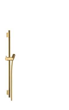 hansgrohe Unica bruserstang S Puro 65 cm med bruserslange poleret guld-optik