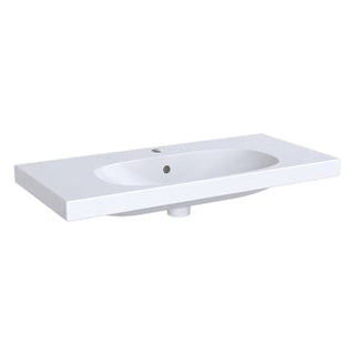 Geberit Acanto håndvask 900x168x422mm t/møbel/bolt hvid porcelæn