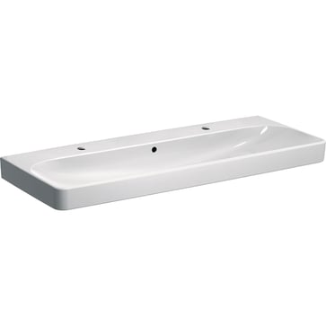 Geberit Smyle håndvask 1200x165x480mm t/møbel/bolt hvid porcelæn KeraTect 500.253.01.8