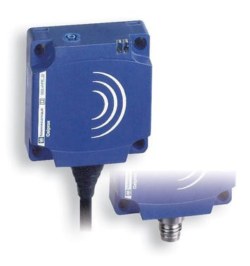 Induktiv nfl 40x40 PNP NO Sn=25 mm 2m kabel