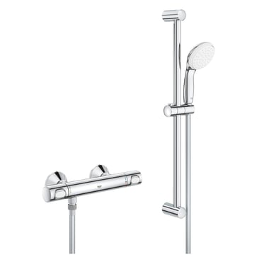 GROHE Grohtherm 500 termostat til væg krom