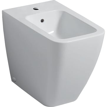 Geberit Icon Square bidet 355 x 560 x 400 mm, u/armatur, hvid porcelæn