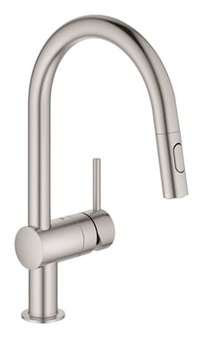 GROHE Minta køkkenarmatur C-tud bruser dual SuperSteel