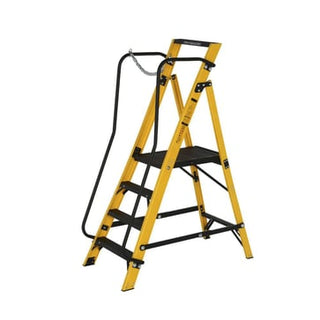 Stigeplatform glasfiber 4 trin 0,85 m