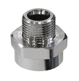 Unite overgangsstykke 12"" muffe x 38"" nippel krom