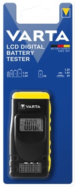 Varta batteritester LCD digital