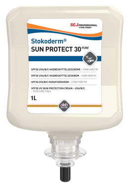 Stokoderm 30 SPF Solcreme med 1 liter dispenser
