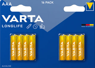 Varta batteri LONGLIFE AAA 16-PAK